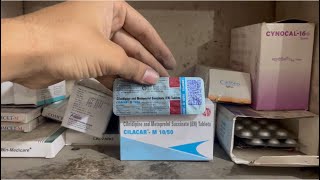 Cilacar M 1050mg tablet uses  price  composition  dose  side effects  review  in hindi [upl. by Boser77]