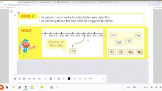 Pluspunt 4 groep 5 blok 1 doel 2 getallen tot 1000 op getallenlijn [upl. by Sedgewick]