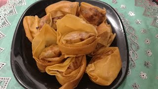 Chicken Wonton Chinese Style Recipe in HindiUrdu [upl. by Orthman20]