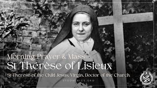 10124 Tuesday  715 Prayer amp 800 Mass  St Therese [upl. by Esilrac]