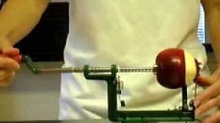 How to use Apple Peelerslicercorer [upl. by Dylana586]