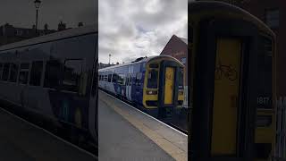 158817 departing Saltburn for Darlington on the 25924 [upl. by Nyliak]