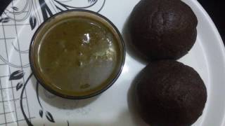 how to make easy raggi mudde recipe in kannada [upl. by Hedaza]