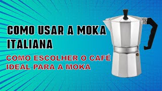 Aprenda como usar corretamente a MOKA ITALIANA [upl. by Mooney]