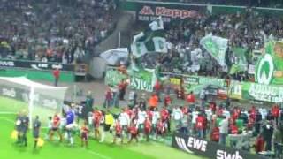 UEFACup Halbfinale 20082009  Werder Bremen vs HSV [upl. by Eniotna47]