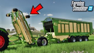 Farm Sim News Windrow  Loading Wagon FS22 1Year Anniversary amp More  Farming Simulator 22 [upl. by Ilrebmik]