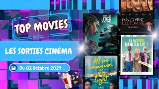 Les Sorties au Cinéma du 02 Octobre 2024 [upl. by Rossing145]