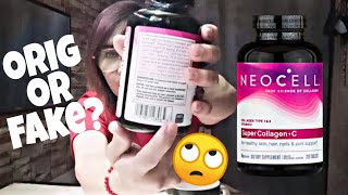 UNBOXING NEOCELL SUPER COLLAGEN 1amp3  VITAMIN C REAL OR FAKE [upl. by Yntrok]