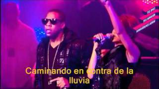 Rihanna Feat Jay Z  Run This Town Live Subtitulada en Español [upl. by Ellehsim]