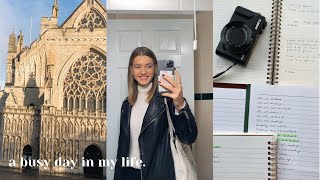 LAW SCHOOL VLOG  a busy day of lectures readings a meeting amp TC chat [upl. by Thirzia302]