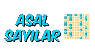 10dk da ASAL SAYILAR  MATEMATIK [upl. by Annawyt]