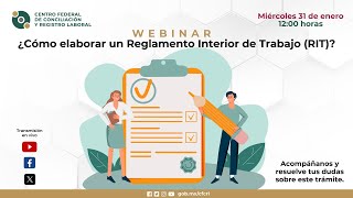 ¿Cómo elaborar un Reglamento Interior de Trabajo [upl. by Rosane]