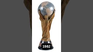 Evolution of fifa world Cup 19302022football [upl. by Jabe]