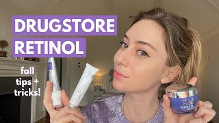 Retinol Tips amp Drugstore Products for Fall  Dr Shereene Idriss [upl. by Yekram]