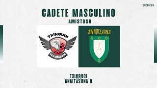 CM  AMISTOSO  Txingudi vs Anaitasuna B 20242025 [upl. by Eninnaj]