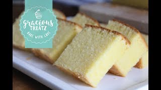 How to Bake Super Soft Moist Butter Cake Easy [upl. by Aihsenor]