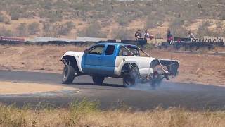 LS Swap Toyota Tacoma PreRunner Drifting at AVS Grange [upl. by Libbna]