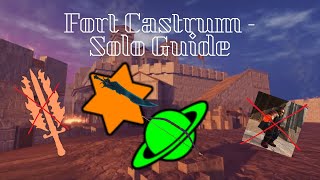 Arcane Odyssey Empire Fort Castrum Solo Guide [upl. by Rehpotsirhk]