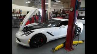 C7 Corvette Z51 first start after American Racing Headers [upl. by Naida]