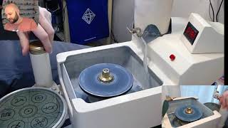 Sapphire Cutting Faceting Polishing Live Step by Step Twitch Lapidary [upl. by Pinebrook659]