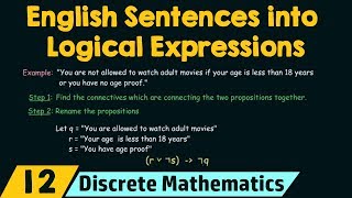 Translating Sentences into Logical Expressions [upl. by Groot]