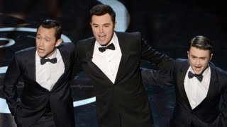 Seth MacFarlane Opening Oscars Monologue 2013 Highlights [upl. by Ecille]