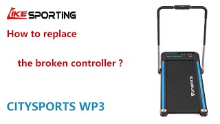 Repair Video of Treadmill CSWP2 WP3 How to replace the broken controller under Fault Code E02 [upl. by Nitsur]