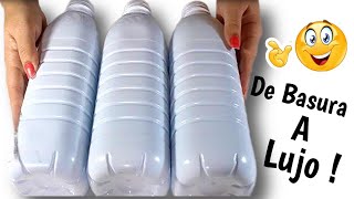 Mira lo Sorprendente que es Reutilizar y Crear Geniales Ideas con BOTELLAS PLÁSTICAS Recicladas [upl. by Lyrahs113]