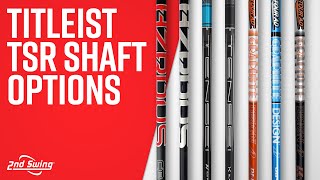 Titleist TSR Shaft Options  Which Golf Shaft Should You Play [upl. by Okimik114]