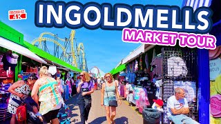 INGOLDMELLS  Fantasy Island Market near Skegness  Full Walking Tour [upl. by Ecirtnas166]