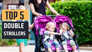 Best Double Strollers 2024  Top 5 Picks [upl. by Landry]