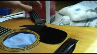 Luthier Tips du Jour  Pickguard Removal [upl. by Ahsitnauq]