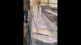 Steel pipe galvanizing process Good tools and machinery make work easy [upl. by Ahsikam]