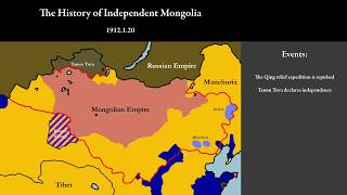 The History of Mongolia 19112020 [upl. by Ennaecarg741]