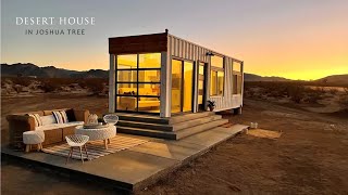 Shipping Container Desert House in Joshua tree California [upl. by Acinoj813]