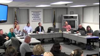 Algonac Board of Education Meeting 10 27 14 [upl. by Gnidleif]