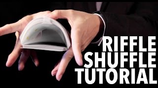 Cardistry for Beginners Shuffles  Riffle Shuffle Tutorial [upl. by Fatima]