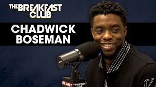 Chadwick Boseman opens up about Black Panther live on GMA [upl. by Ydnew]