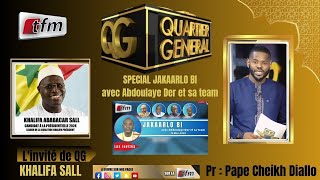 🚨TFM LIVE  QG spécial jakaarlo  15 Mars 2024 avec Pape Cheikh Diallo  Invité  Khalifa Sall [upl. by Miarhpe383]