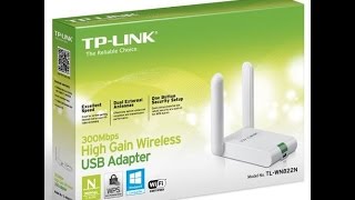 Solución Windows 10 adaptador usb wifi TPLINK TLWN822N [upl. by Epilihp658]