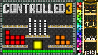 Controlled Marble Race 3  Algodoo Marble Race [upl. by Evars]