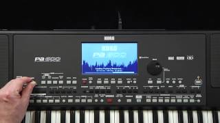 Korg Pa600 Video Manual  Part 1 Introduction and Navigation [upl. by Haleeuqa107]