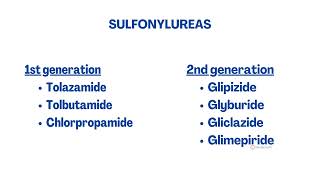 ORAL HYPOGLYCEMIC AGENTS OHAs [upl. by Eillib351]