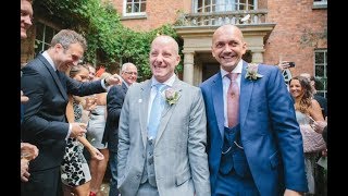 Michael and Wes Gay Wedding The year Gay Marriage was legalised here in the UK 2014 [upl. by Atreb]