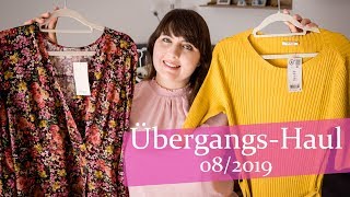 Übergang Sommer  Herbst Fashion Haul 2019 Plussize Curvy Gr44 XL orsay [upl. by Nallak572]