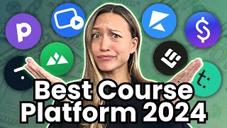 7 BEST Online Course Platforms in 2024  Teachable vs Kajabi vs Podia vs Learn Worlds  MORE [upl. by Berri936]