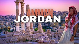 Exploring Amman and Jerash Jordan  FOOD CULTURE HISTORY [upl. by Esinereb613]