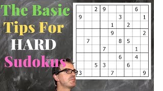 The Basic Tips For Hard Sudokus [upl. by Beitris]