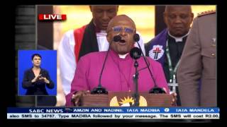 Archbishop Desmond Tutu pays homage to Madiba [upl. by Souza]