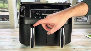 Air Fryer  How to Use Smart Finish Ninja® Foodi® 2Basket Air Fryer [upl. by Ezara]